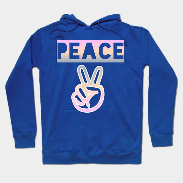 Peace Hoodie by Courtney's Creations